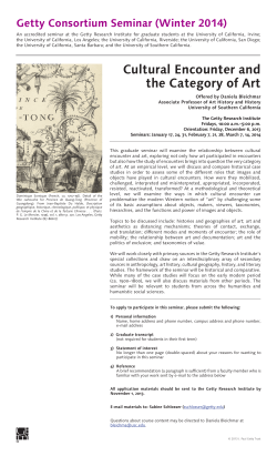 Cultural Encounter and the Category of Art