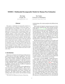 MODEC: Multimodal Decomposable Models for Human Pose