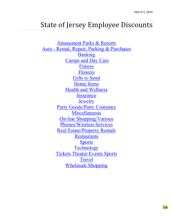 March 5, 2014 - State of New Jersey