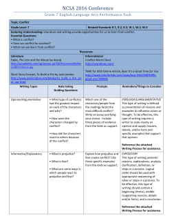 NCSA 2016 Conference