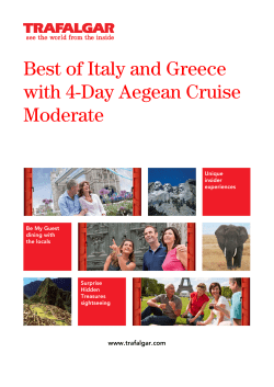 Best of Italy and Greece with 4-Day Aegean Cruise