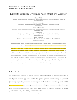 Discrete Opinion Dynamics with Stubborn Agents