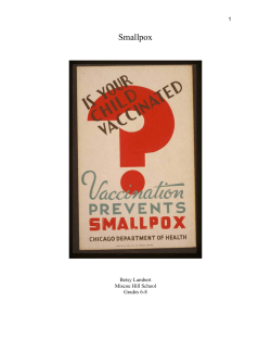 Immigration Smallpox - Rhode Island Historical Society