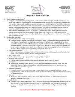 frequently asked questions - Women Ob Gyn of Annapolis