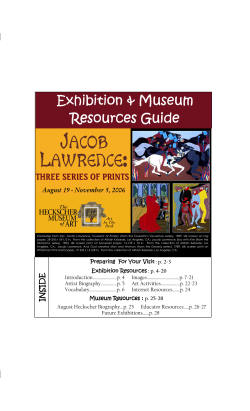 Exhibition and Museum Resources Guide