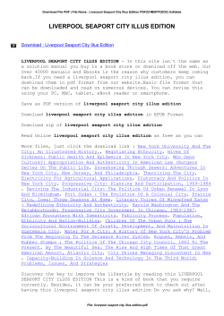 Liverpool Seaport City Illus Edition