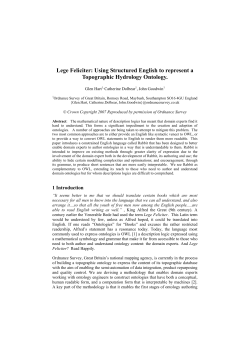 Lege Feliciter - CEUR Workshop Proceedings