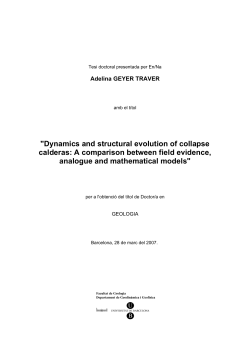 "Dynamics and structural evolution of collapse calderas: A