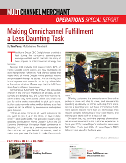 Making Omnichannel Fulfiffiillment a Less Daunting Task