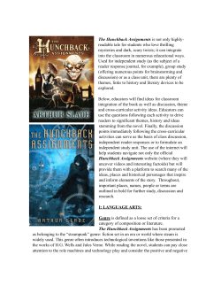 the Hunchback Assignments study guide