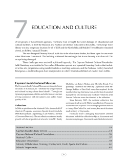 Chapter 7 - Cayman Islands Government