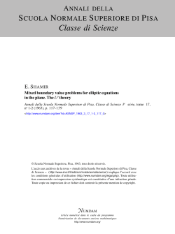 Mixed boundary value problems for elliptic equations in the plane