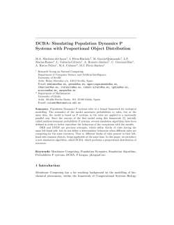 DCBA - Research Group on Natural Computing