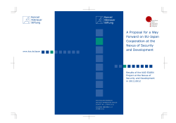 A Proposal for a Way Forward-2012.indd