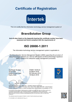 Certificate of Registration