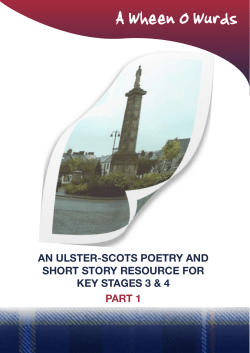 A Wheen O Wurds - Ulster