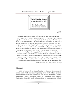 Revue Facult&eacute; des Lettres - N 17 - juin 2011