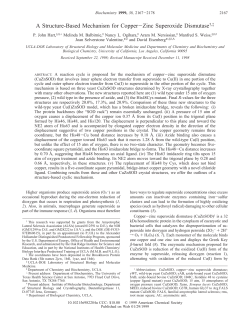 A Structure-Based Mechanism for Copper