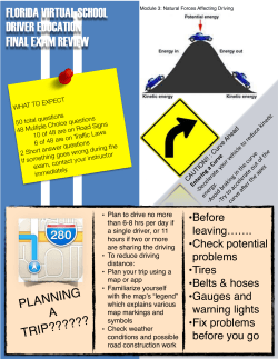Driver Ed Final Exam Review Sheets 3