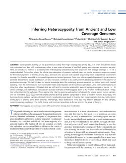 Inferring Heterozygosity from Ancient and Low Coverage Genomes