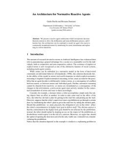 An Architecture for Normative Reactive Agents