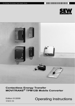 MOVITRANS TPM12B Mobile Converter - SEW