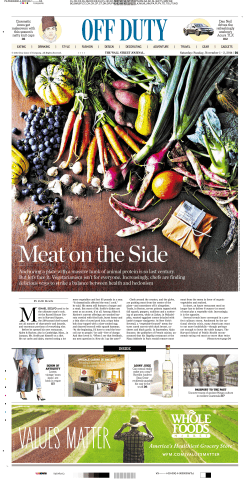 Anchoring a plate with a massive hunk of animal protein is so last