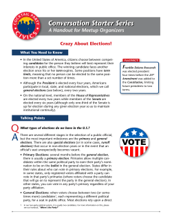 Conversation Starter Series Conversation Starter Series