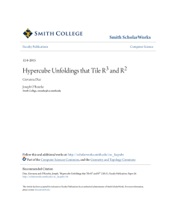 Hypercube Unfoldings that Tile R 3 and R 2