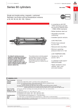 1 Series 60 cylinders