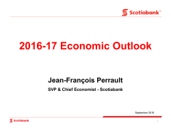 2016-17 Economic Outlook