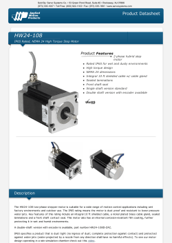 HW24-108 - Servo Systems Co.