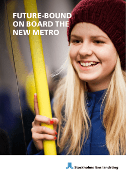 Future-bound on board the new Metro