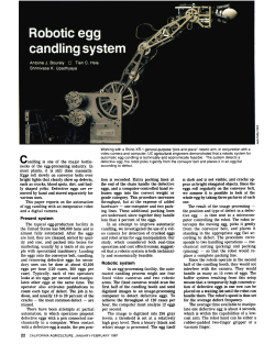 Robotic egg candling system