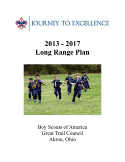 2013-2017 Long Range Plan