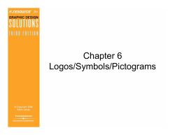 Chapter 6 Logos/Symbols/Pictograms