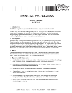 instruction sheet - Photographic Periodic Table