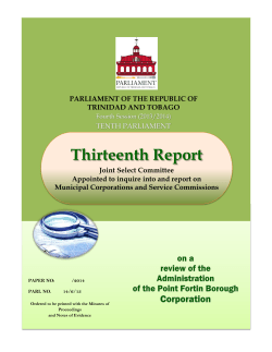 Point Fortin Borough Corporation