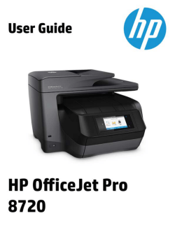 HP OfficeJet Pro 8720 All-in-One series User Guide &ndash; ENWW
