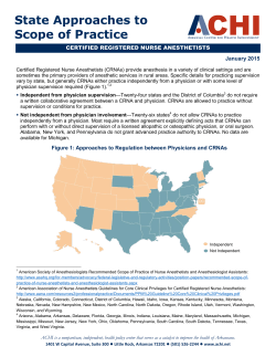State Approaches to Scope of Practice