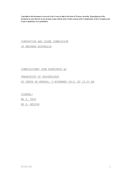 Transcript of Proceedings - PUBLIC Hearing Operation DELTA