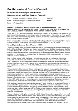 Additional Heritage Advice (PDF: 131Kb / 3