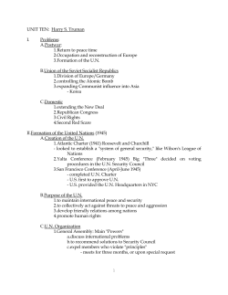 UNIT TEN: Harry S - MisterMarone.com