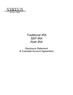 Traditional IRA SEP IRA Roth IRA