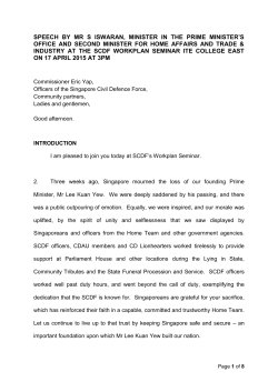 speech by mr s iswaran, minister in the prime minister`s office and