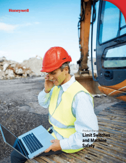 Limit Switches and Machine Safety Range Guide