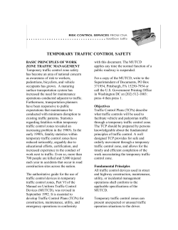 temporary traffic control safety