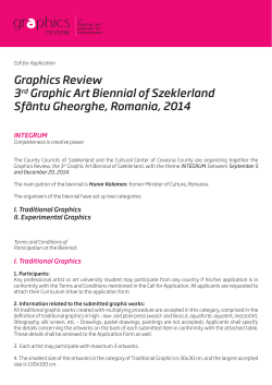 Graphics Review 3rd Graphic Art Biennial of Szeklerland Sf&acirc;ntu