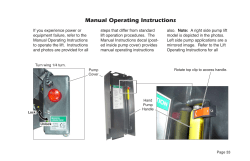 Manual Operating Instructions