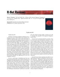 Prophesying War - H-Net